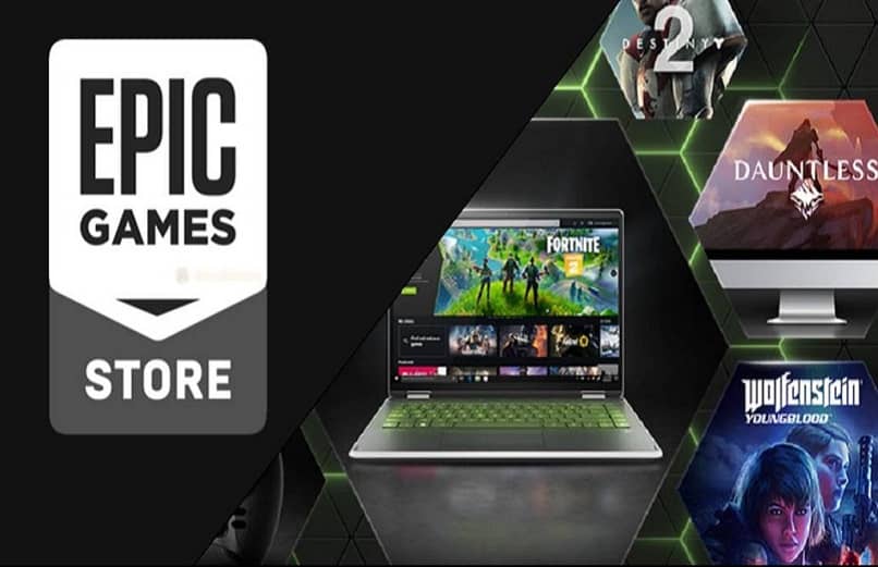 Epic Games Store Laptop