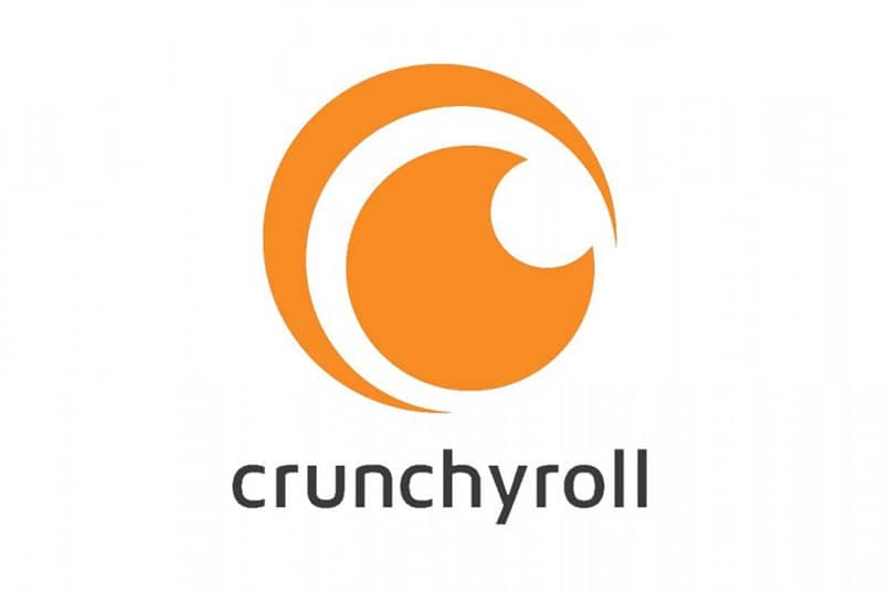 logo crunchyroll w kolorze pomarańczowym