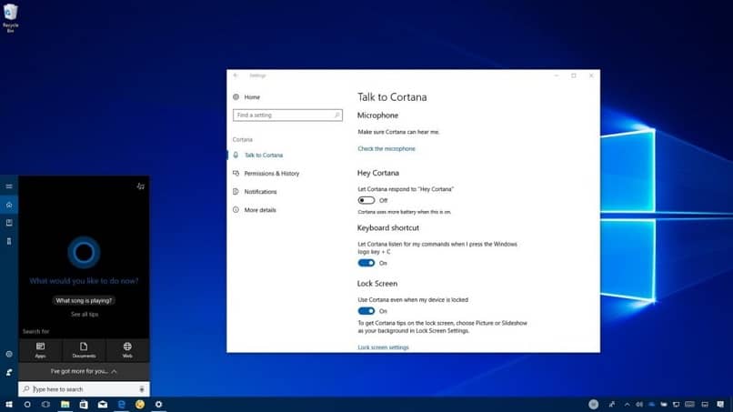 Ustawienia rozmowy z Cortaną w systemie Windows 10