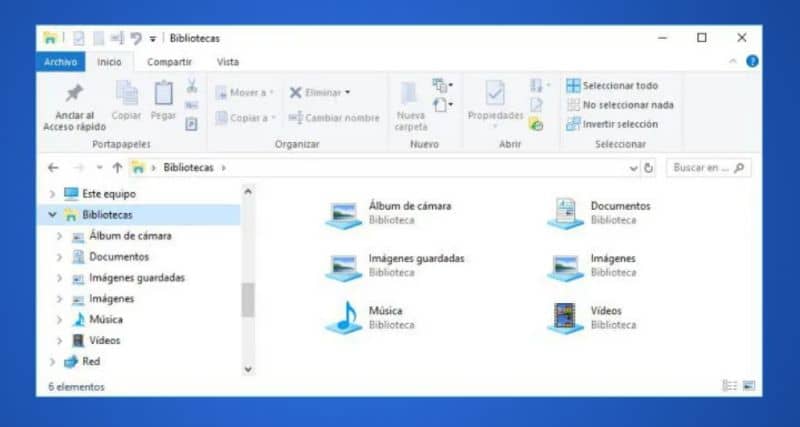 Biblioteka systemu Windows 10