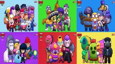 Jak Zdobyc Wszystkie Postacie W Brawl Stars Porady I Wskazowki 2021 - grafika postaci z brawl stars