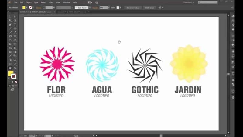 Obiekty w programie Adobe Illustrator