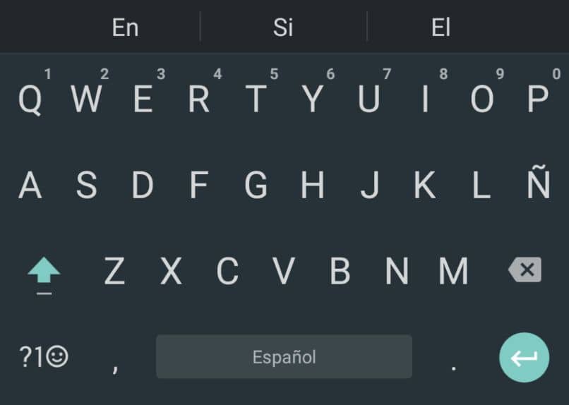 klawiatura z hiszpańskimi literami