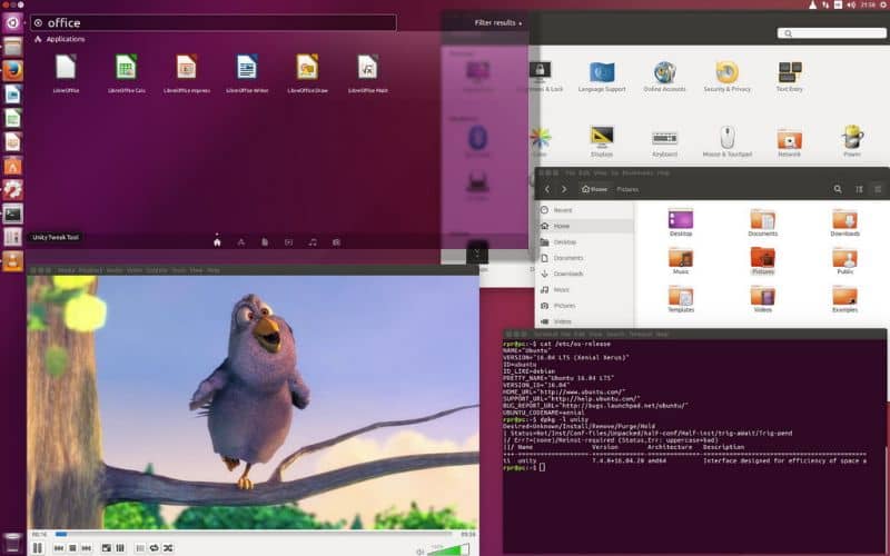 Wymagania Ubuntu