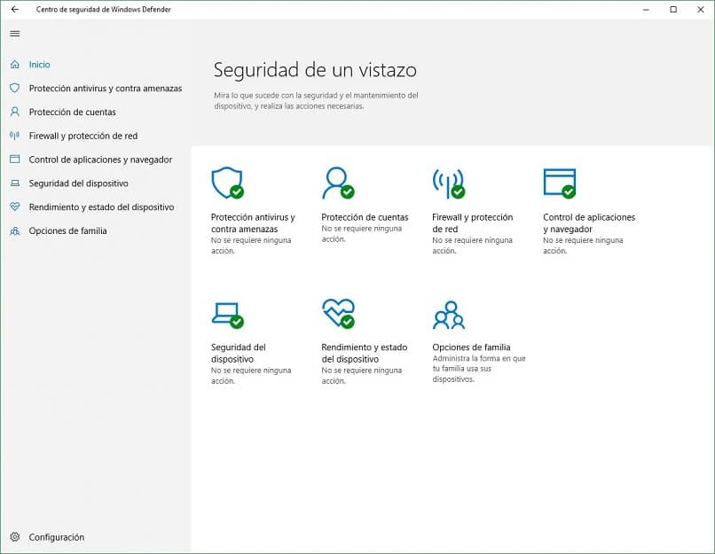 antywirusowe okno Windows 10