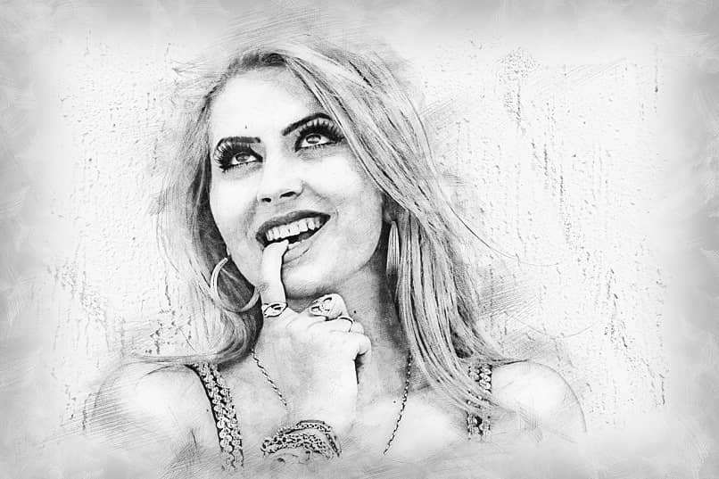 zwieńczenie rysunku w Photoshopie