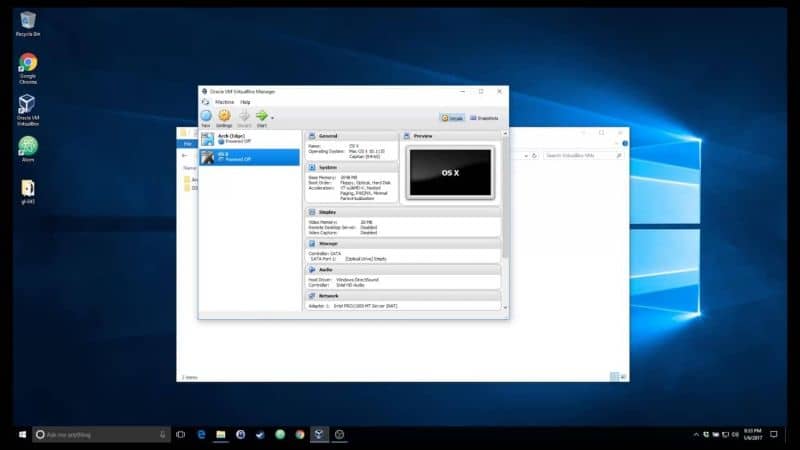 Windows 10 pokazujący ekran klonowania dysku wirtualnego