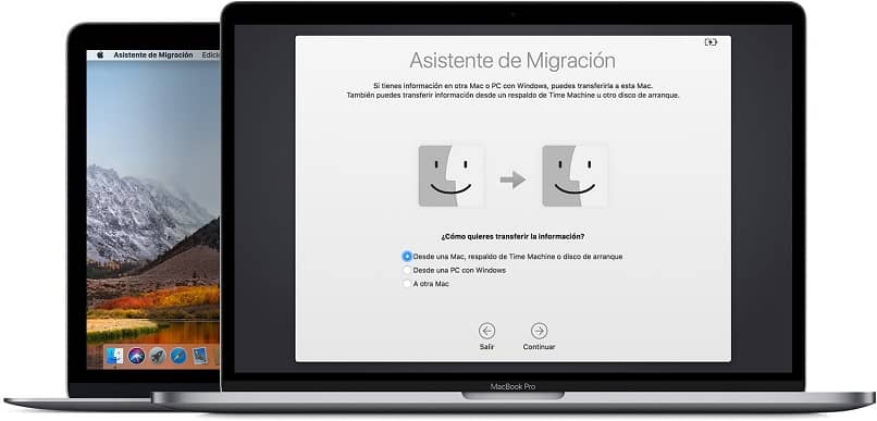 transfer informacji mac