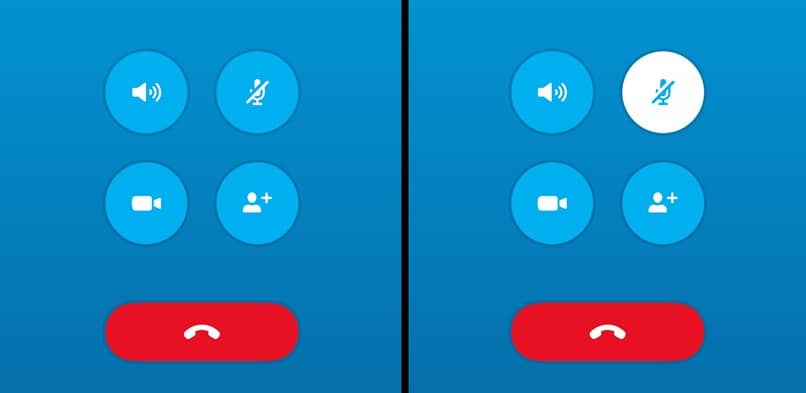 Rozpocznij połączenie przez Skype w kolorze niebieskim