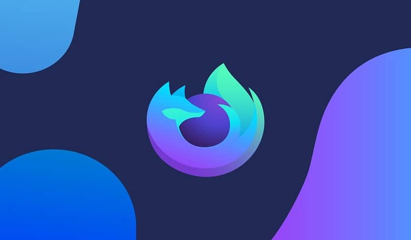 logo Mozilla Firefox w kolorze niebieskim