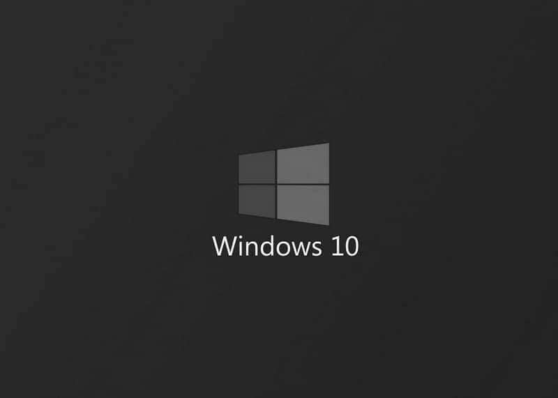 Logo systemu Windows ciemne