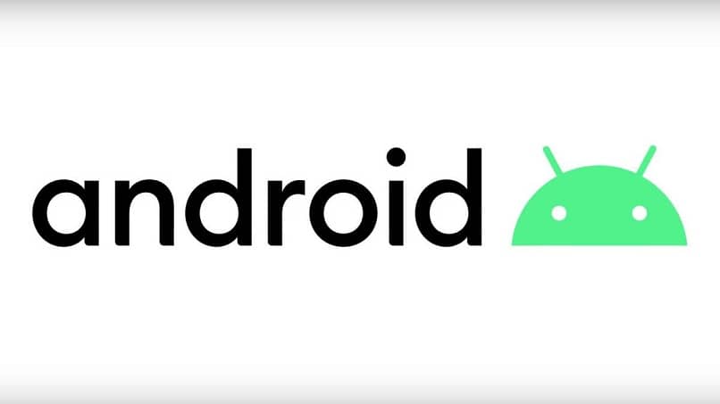 Logo Androida białe tło