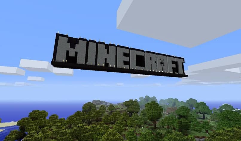 znak Minecraft pływający