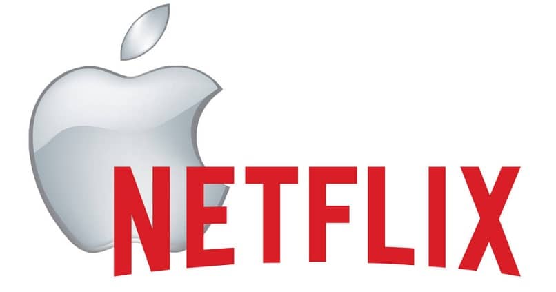 Netflix i logo Apple