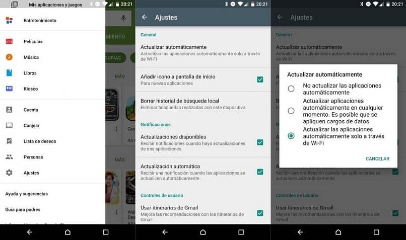 pasuje do Google Play