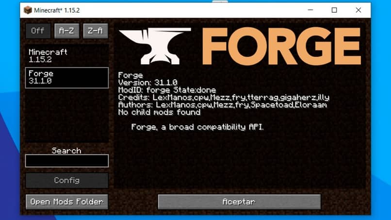 interfejs Forge