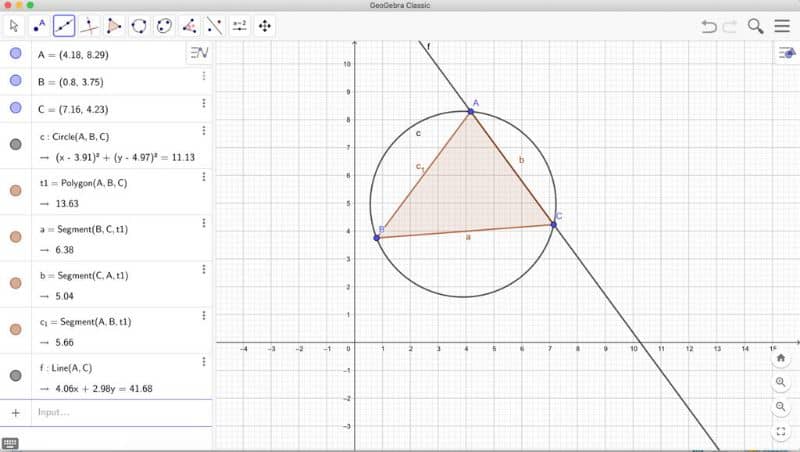 Klasyczna Geogebra