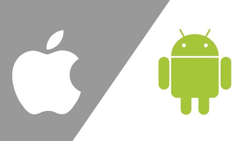 logo Androida i Apple