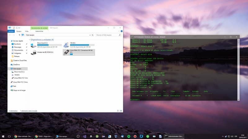 diskpart w systemie Windows