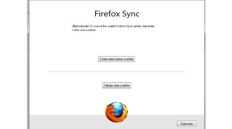 Utwórz konto w Mozilla Sync