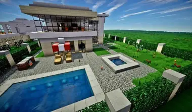 Jak Stworzyc Epicka Rezydencje W Grze Minecraft Super Modern Mansion Przyklad 2021