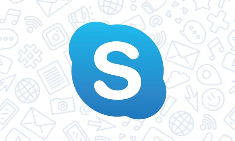 niebieska ikona skype