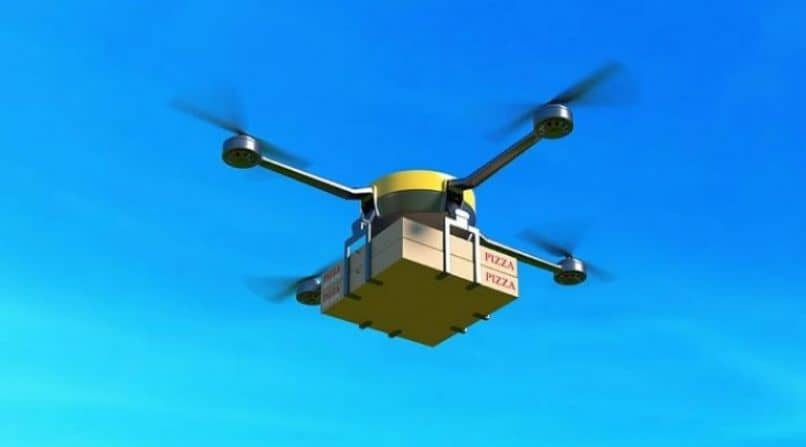 dostarczanie dronów
