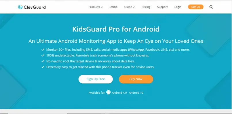 Strona Kidsguard