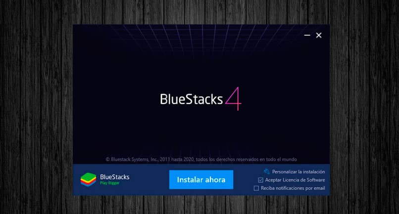 Użyj bluestack, aby zainstalować aplikacje na Androida