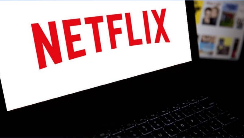 Netflix na laptopie