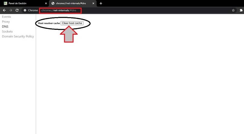 usuwanie hostów pamięci podręcznej w chrome