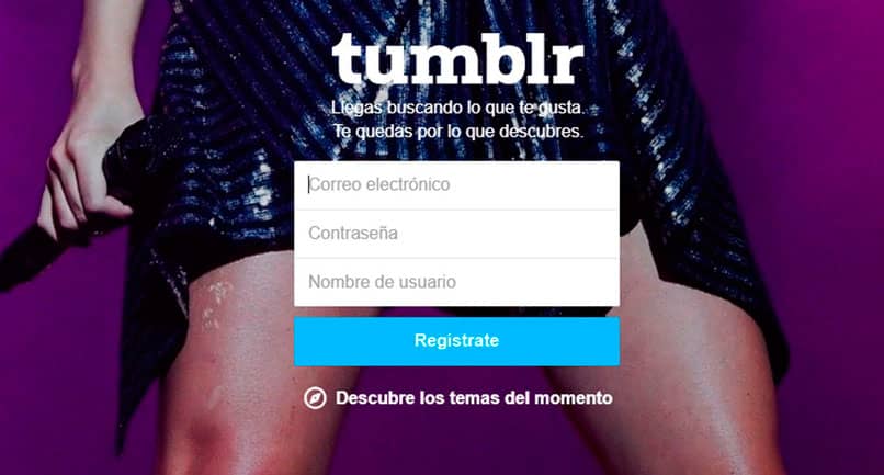 Utwórz dane logowania do konta Tumblr