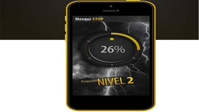 Aplikacja mosqui stop na telefon komórkowy
