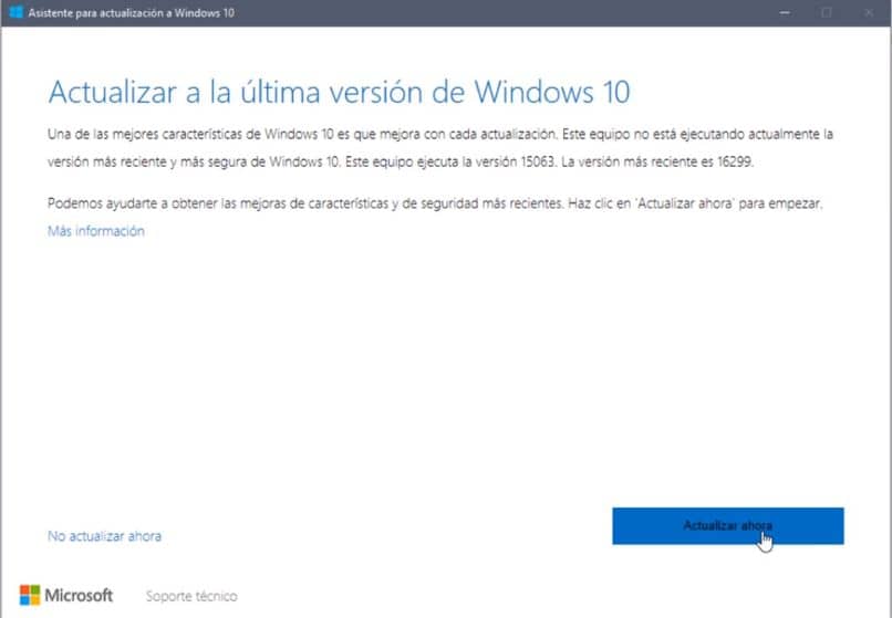 aktualizacja programu windows 10 białe tło