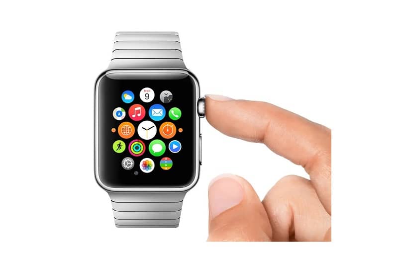 Przycisk Apple Watch