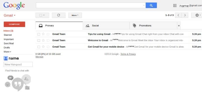 błąd poczty e-mail gmail 500