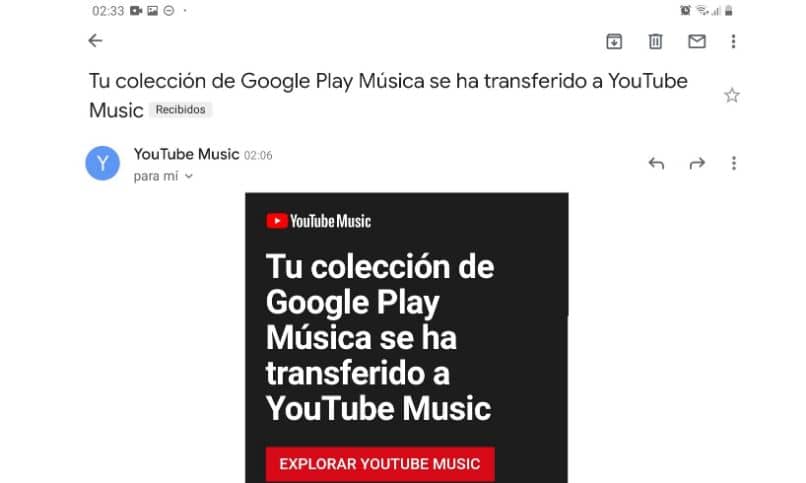 biblioteka przesyłania poczty muzyka z YouTube