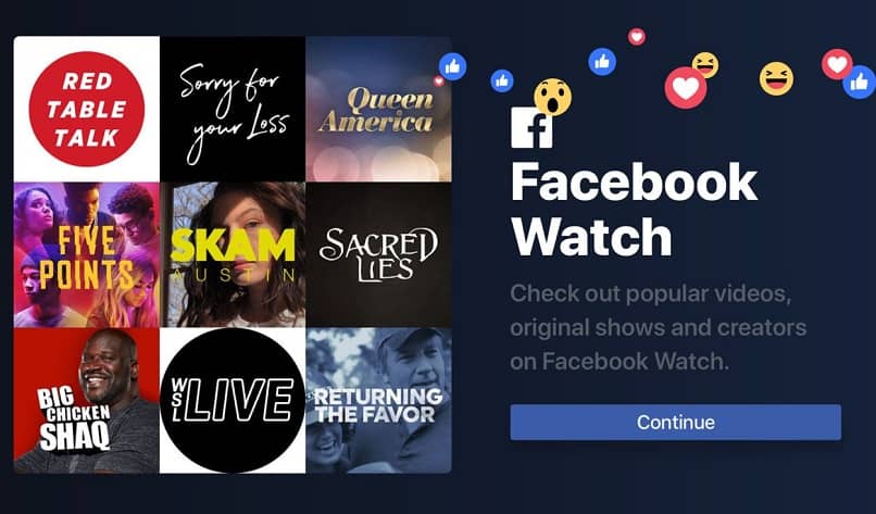 zastosowanie Facebook Watch na smart tv
