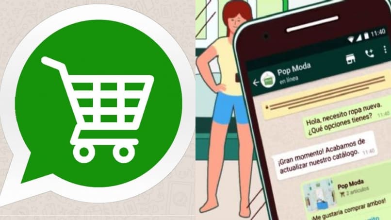 opcja koszyka na WhatsApp