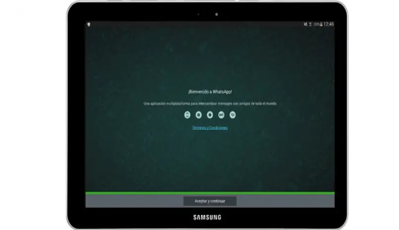WhatsApp na tablet z Androidem