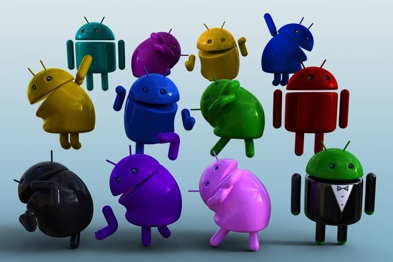 różne logo systemu android