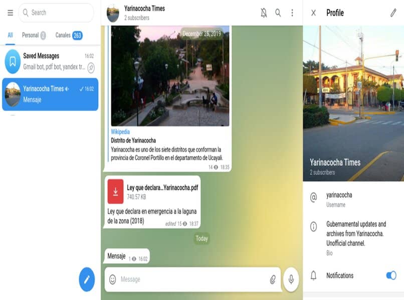 możliwości telegramu