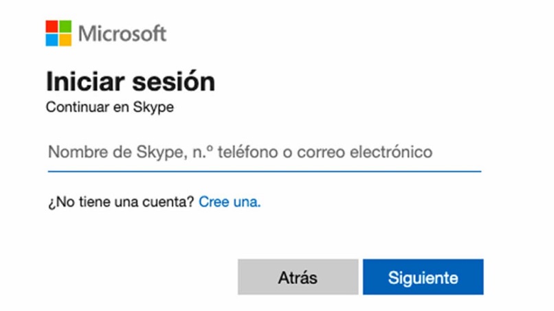 zaloguj się do Skype'a microsoft