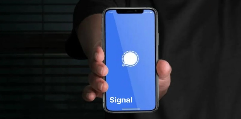 aplikacja sygnału na urządzeniu mobilnym