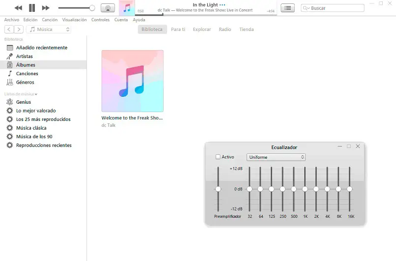 iTunes na komputer