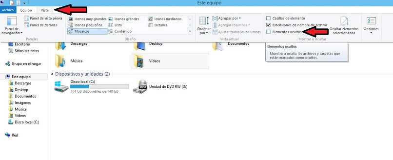 opcje folderów Windows
