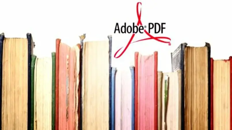 książki z logo Adobe pdf na górze