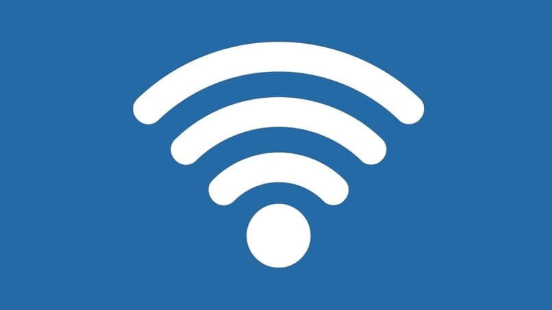 ikona sygnału wifi kolor biały