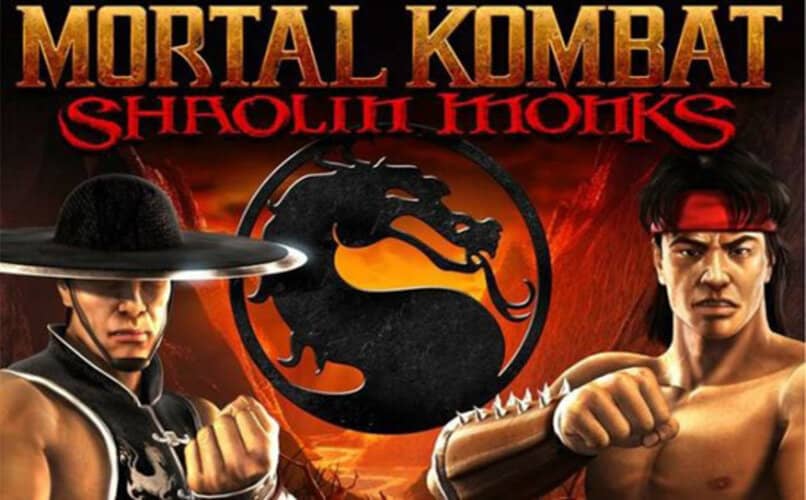 Początkowy ekran Mortal Kombat Shaolin Monks