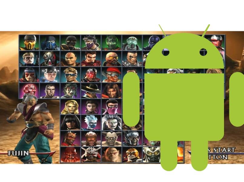 Mortal Kombat Wybór postaci na Androida